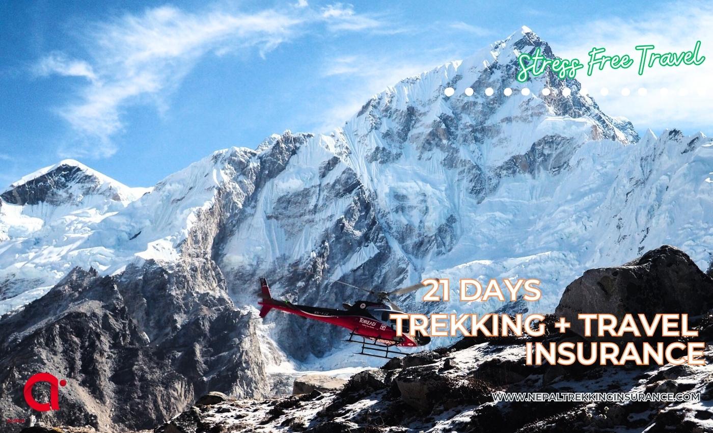 21 Days Nepal Trekking Insurance